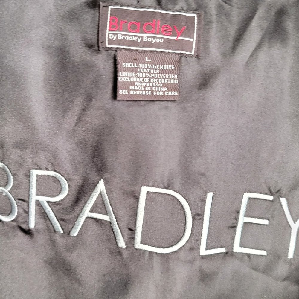 BRADLEY BAYOU leather jacket SIZE LARGE - Picture 4 of 10
